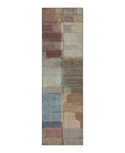 Dalyn Rug Company Dalyn Ravenna Washable Rn10 Runner Area Rug, 2'3 X 7'6 In Gray