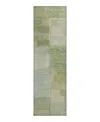 Dalyn Rug Company Dalyn Ravenna Washable Rn10 Runner Area Rug, 2'3 X 7'6 In Green
