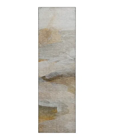 Dalyn Rug Company Dalyn Ravenna Washable Rn11 Runner Area Rug, 2'3 X 7'6 In Brown