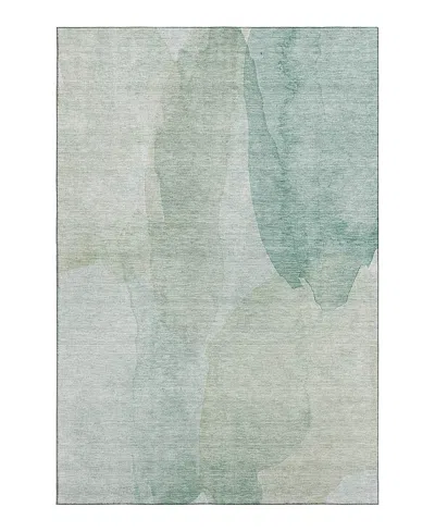 Dalyn Rug Company Dalyn Ravenna Washable Rn12 Area Rug, 9' X 12' In Blue