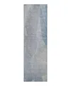 Dalyn Rug Company Dalyn Ravenna Washable Rn12 Runner Area Rug, 2'3 X 7'6 In Blue