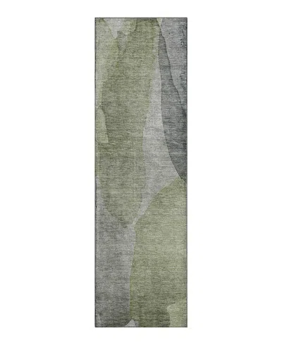 Dalyn Rug Company Dalyn Ravenna Washable Rn12 Runner Area Rug, 2'3 X 7'6 In Green