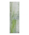 Dalyn Rug Company Dalyn Ravenna Washable Rn2 Runner Area Rug, 2'3 X 7'6 In Green