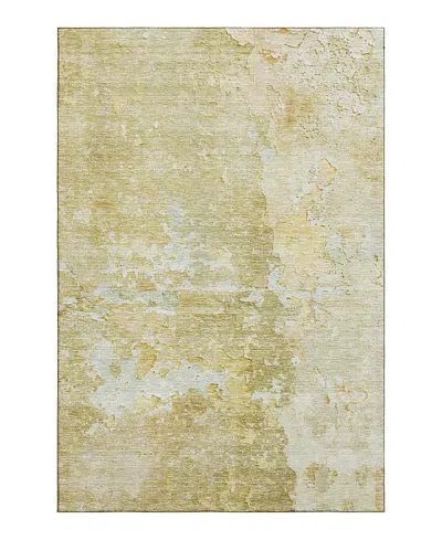 Dalyn Rug Company Dalyn Ravenna Washable Rn3 Area Rug, 3' X 5' In Gold