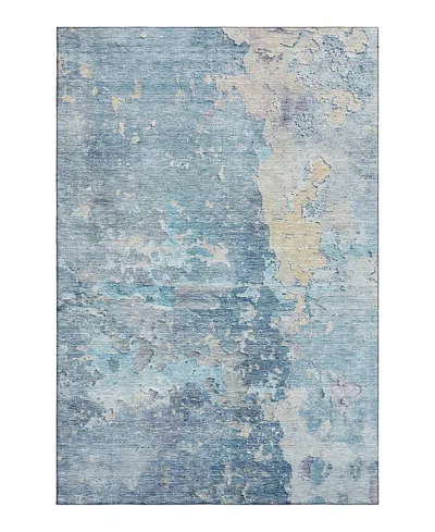 Dalyn Rug Company Dalyn Ravenna Washable Rn3 Area Rug, 8' X 10' In Blue
