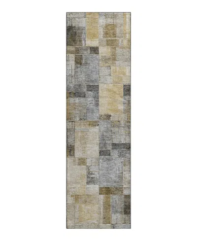 Dalyn Rug Company Dalyn Ravenna Washable Rn4 Runner Area Rug, 2'3 X 7'6 In Gray