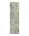 Dalyn Rug Company Dalyn Ravenna Washable Rn4 Runner Area Rug, 2'3 X 7'6 In Green