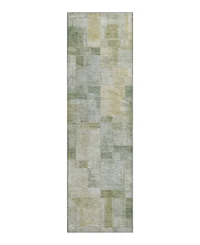 Dalyn Rug Company Dalyn Ravenna Washable Rn4 Runner Area Rug, 2'3 X 7'6 In Green