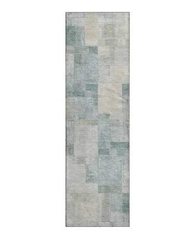 Dalyn Rug Company Dalyn Ravenna Washable Rn4 Runner Area Rug, 2'3 X 7'6 In Green