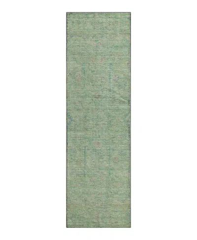 Dalyn Rug Company Dalyn Ravenna Washable Rn5 Runner Area Rug, 2'3 X 7'6 In Green