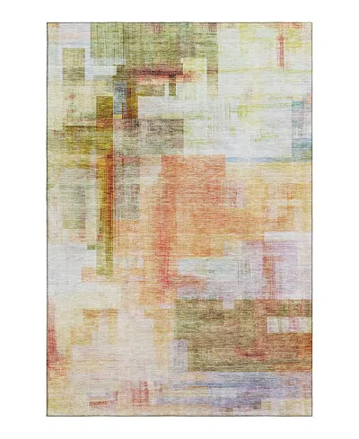 Dalyn Rug Company Dalyn Ravenna Washable Rn6 Area Rug, 5' X 7'6 In Orange