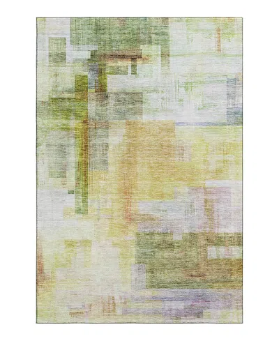Dalyn Rug Company Dalyn Ravenna Washable Rn6 Area Rug, 9' X 12' In Green
