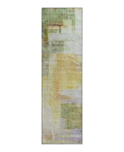 Dalyn Rug Company Dalyn Ravenna Washable Rn6 Runner Area Rug, 2'3 X 7'6 In Green