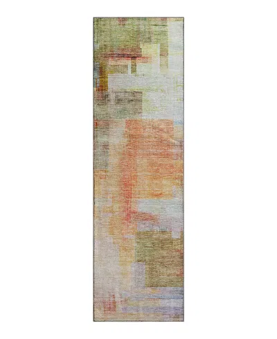 Dalyn Rug Company Dalyn Ravenna Washable Rn6 Runner Area Rug, 2'3 X 7'6 In Orange