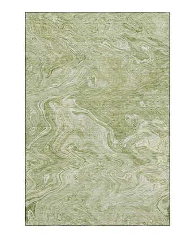 Dalyn Rug Company Dalyn Ravenna Washable Rn8 Area Rug, 2'6 X 3'10 In Green