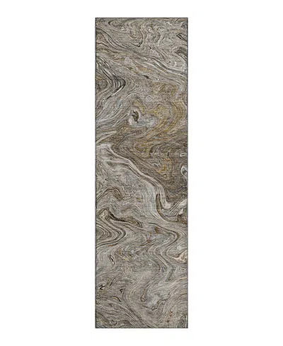 Dalyn Rug Company Dalyn Ravenna Washable Rn8 Runner Area Rug, 2'3 X 7'6 In Brown