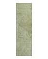 Dalyn Rug Company Dalyn Ravenna Washable Rn8 Runner Area Rug, 2'3 X 7'6 In Green