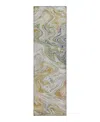 Dalyn Rug Company Dalyn Ravenna Washable Rn8 Runner Area Rug, 2'3 X 7'6 In Sand