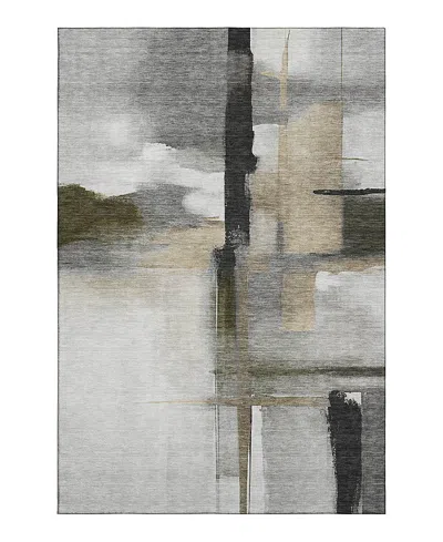 Dalyn Rug Company Dalyn Ravenna Washable Rn9 Area Rug, 9' X 12' In Gray