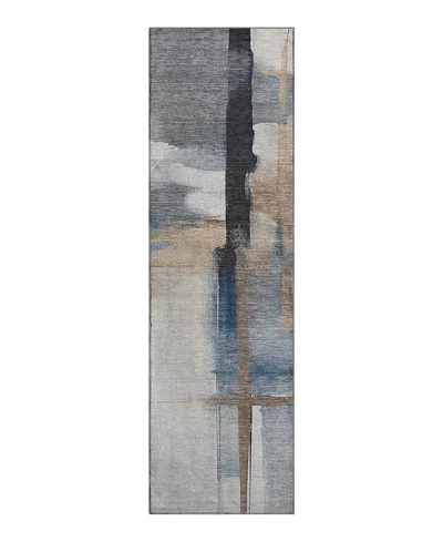 Dalyn Rug Company Dalyn Ravenna Washable Rn9 Runner Area Rug, 2'3 X 7'6 In Blue
