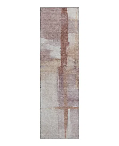 Dalyn Rug Company Dalyn Ravenna Washable Rn9 Runner Area Rug, 2'3 X 7'6 In Pink