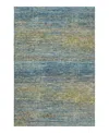 Shop Dalyn Rug Company Trevi Tv1 Area Rug, 9' X 12' In Denim