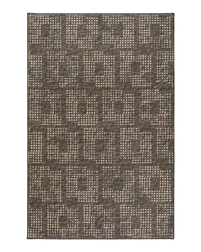Dalyn Rug Company Rug Company Delano Da1 Area Rug, 3' X 5' In Chocolate