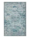 Dalyn Rug Company Rug Company Jericho Jc5 Area Rug, 5' X 7'6 In Denim