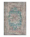 Dalyn Rug Company Rug Company Jericho Jc6 Area Rug, 5' X 7'6 In Turquoise