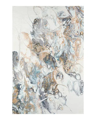 Dalyn Rug Company Rug Company Kikiamo Kk11 Area Rug, 5' X 7'6 In Volcano/grey