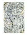Dalyn Rug Company Rug Company Kikiamo Kk12 Area Rug, 3' X 5' In Storm/grey