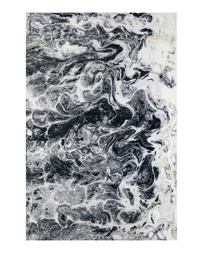 Dalyn Rug Company Rug Company Kikiamo Kk14 Area Rug, 3' X 5' In Marble/black