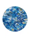 Dalyn Rug Company Rug Company Kikiamo Kk17 Round Area Rug, 8' X 8' In Pacifica/blue