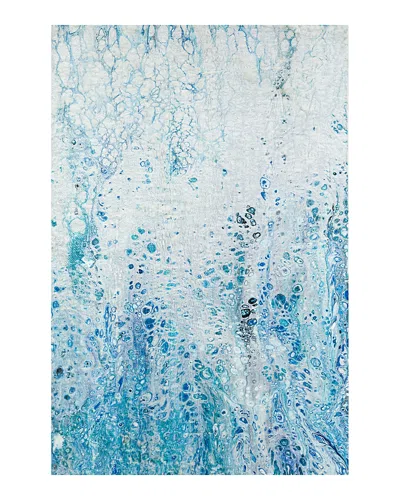 Dalyn Rug Company Rug Company Kikiamo Kk18 Area Rug, 3' X 5' In Ocaen/blue