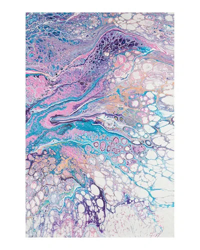 Dalyn Rug Company Rug Company Kikiamo Kk19 Area Rug, 5' X 7'6 In Lavender/purple