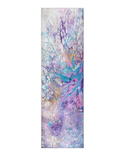 Dalyn Rug Company Rug Company Kikiamo Kk19 Runner Area Rug, 2'3 X 7'6 In Lavender/purple