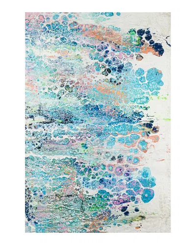 Dalyn Rug Company Rug Company Kikiamo Kk20 Area Rug, 5' X 7'6 In Twilight/blue