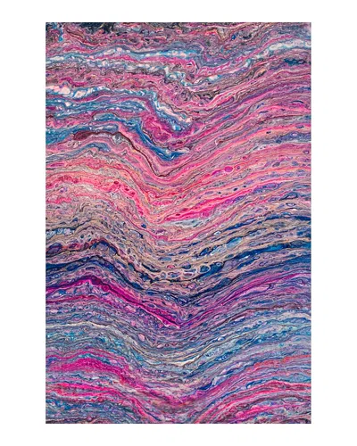 Dalyn Rug Company Rug Company Kikiamo Kk3 Area Rug, 3' X 5' In Passion/purple