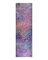 Dalyn Rug Company Rug Company Kikiamo Kk3 Runner Area Rug, 2'3 X 7'6 In Passion/purple