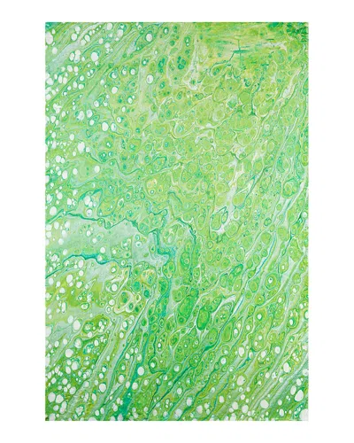 Dalyn Rug Company Rug Company Kikiamo Kk5 Area Rug, 3' X 5' In Lime-in/green