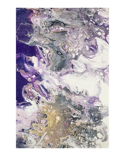 Dalyn Rug Company Rug Company Kikiamo Kk7 Area Rug, 3' X 5' In Majesty/purple