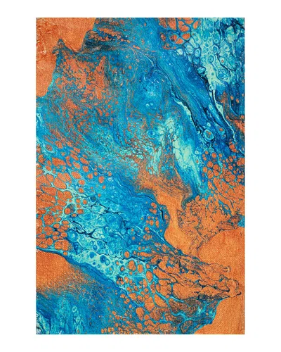 Dalyn Rug Company Rug Company Kikiamo Kk8 Area Rug, 3' X 5'5 In Bermuda/blue
