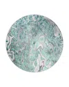 Dalyn Rug Company Rug Company Kikiamo Kk9 Round Area Rug, 8' X 8' In Seaside/blue