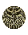 Dalyn Rug Company Rug Company Mali Ml1 Round Area Rug, 4' X 4' In Gold