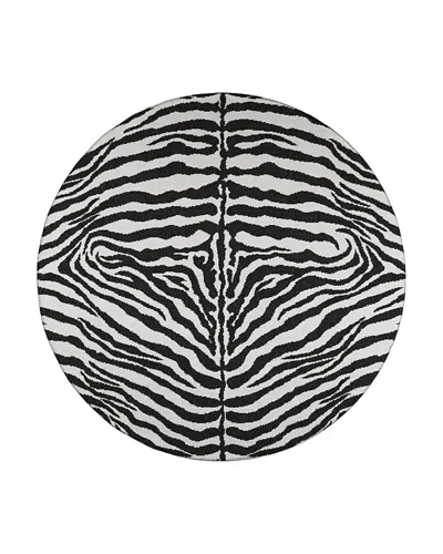 Dalyn Rug Company Rug Company Mali Ml1 Round Area Rug, 4' X 4' In Ivory