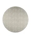 Dalyn Rug Company Rug Company Mali Ml2 Round Area Rug, 4' X 4' In Tan/ Beige