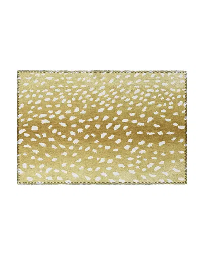 Dalyn Rug Company Rug Company Mali Ml3 Area Rug, 5' X 7'6 In Gold