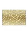 Dalyn Rug Company Rug Company Mali Ml3 Area Rug, 8' X 10' In Gold