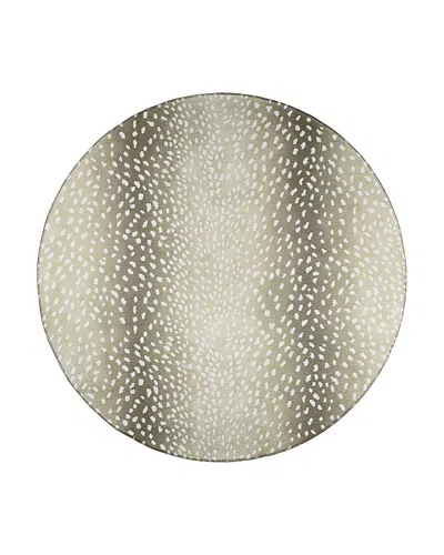 Dalyn Rug Company Rug Company Mali Ml3 Round Area Rug, 6' X 6' In Tan/ Beige