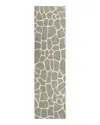 Dalyn Rug Company Rug Company Mali Ml4 Runner Area Rug, 2'3 X 12' In Tan/ Beige